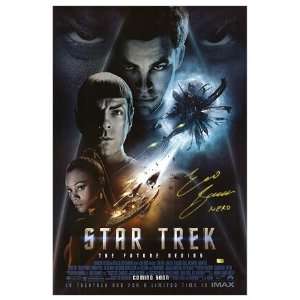 Eric Bana Autographed Star Trek 27x40 Original International Poster