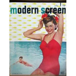 ESTHER WILLIAMS Modern Screen July 1947 magazine
