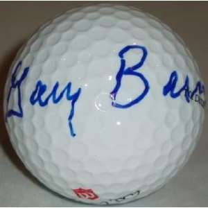 Gary Barnett Signed Golf Ball