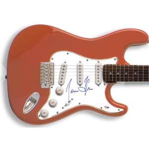 James Taylor Autographed Signed Guitar &Proof PSA/DNA