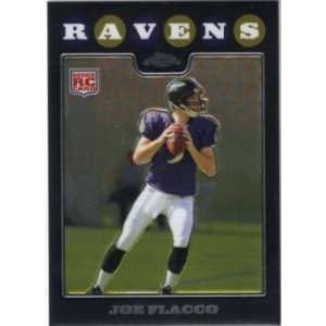 Joe Flacco Baltimore Ravens 2008 Topps Chome #TC170 Rookie Football 