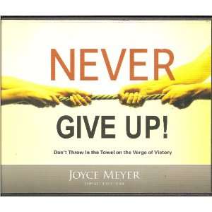 Never Give Up! Joyce Meyer CD Set of 6: Everything Else