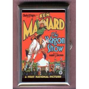 KEN MAYNARD WESTERN WAGON SHOW Coin, Mint or Pill Box: Made in USA!