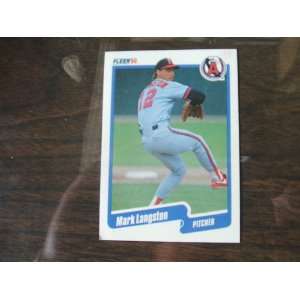 Mark Langston 1990 Fleer Update MLB Card #U 78