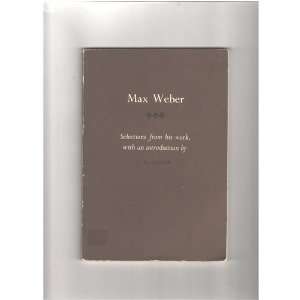  Max Weber Books
