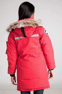 Canada Goose Resolute Red Parka for women  SSENSE