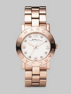Marc by Marc Jacobs   Rose Gold Finished Stainless Steel Bracelet 