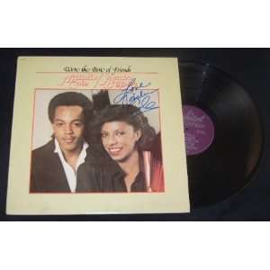 Natalie Cole   Were the best of Friends  Signed Autographed Record 