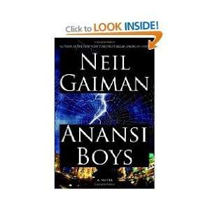  Anansi Boys A Novel by Neil Gaiman (Hardcover) 