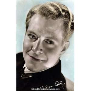 Nelson Eddy   signed portrait of the American singer and film actor 