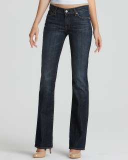 For All Mankind Basic Bootcut Jeans in New York Dark   Contemporary 