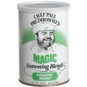 Chef Paul Prudhommes Poultry Magic 24 Grocery & Gourmet Food