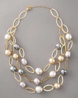 Majorica Modern Pearl Necklace  
