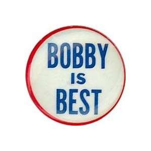 ROBERT KENNEDY RFK VINTAGE BUTTON Bobby is Best   #0006935