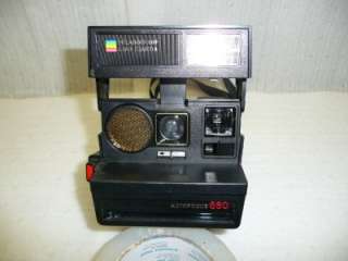 Polaroid Sun 660 Autofocus Instant Film 600 Camera Wrks  