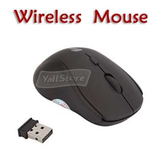 V2005 Flying 2.4G USB Wireless Mouse Black For PC Laptop/Notebook 