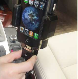 FM Transmitter Car Charger Remote Control for iPhone 4S/4/3GS/3G iPOD 