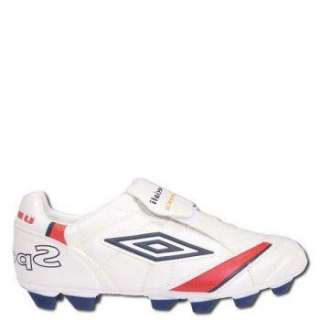 Umbro Speciali Soccer Cleats White/Blue/Red 887053 8NQ  