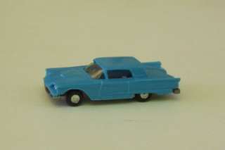 Blue Ford Thunderbird EKO 186 HO Plastic Toy Car Vehicle  