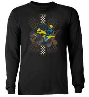 ATV 4 Four Wheeler Quad Racing Gear Tee Shirt T shirt  