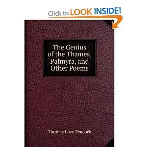  Palmyra, and Other Poems Thomas Love Peacock Books