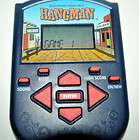 hangman electronic handheld game milton bradley word  