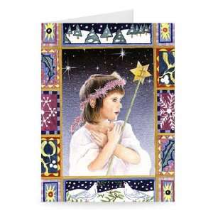 Child with Star (w/c) by Tony Todd   Greeting Card (Pack of 2)   7x5 
