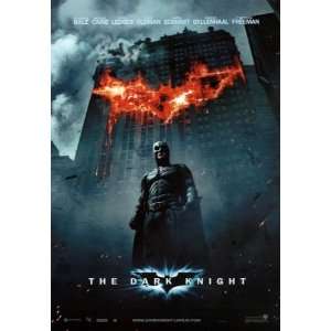 Movie Posters 26.75W by 38.5H  The Dark Knight CANVAS Edge #6 1 1 