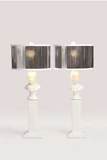 Barbara Cosgrove Boy and Girl Table Lamp Set Accent  
