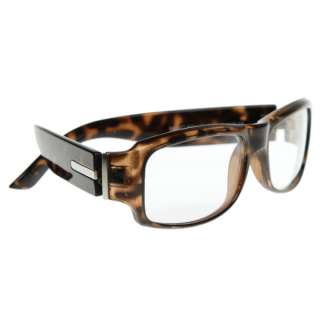   Designer Inspired Rectangular Bold RX Frame Clear Lens Glasses 2973