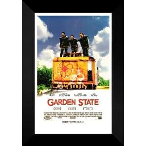  Garden State FRAMED Movie Poster Zach Braff & Portman