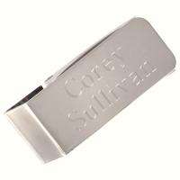 Personalized Silver Money Clip Engraved Groomsmen Gift For Him  