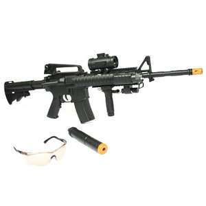 New M16 Fully Automatic Airsoft Rifle BB Gun 200fps 6mm  