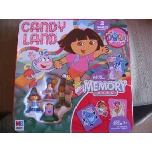  Dora the Explorer Candy Land and Memory Game Toys & Games