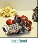 Hair Band Rabbit Ear Ribbon Headband Scarf Tie Lace  