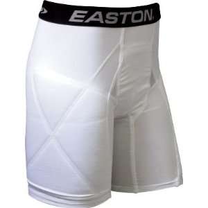  Easton Extra Padded Sliding Shorts   Small White 