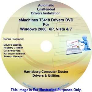 eMachines T3418 Drivers Restore DVD eMachine T3418   Windows 2000, XP 