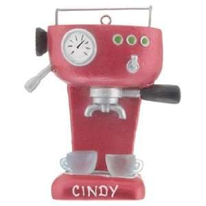  Personalized Espresso Machine Christmas Ornament