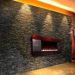 1500W Wall Mount Wood E Fireplace