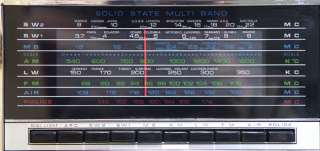Vintage KOYO KTR 1661 8 Band Multiband Shortwave Radio Reciever 