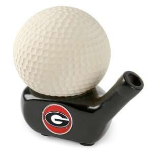   NCAA Georgia Bulldogs Stress Golf Ball w/Pen Holder