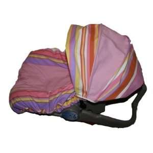   Striped Infant Car Seat Cover, Fits Evenflo and Graco Brand Car Seats