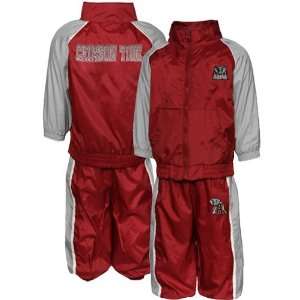    Gray 2 Piece Jacket & Pants Team Windsuit (2T): Sports & Outdoors