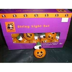  Halloween Great Pumpkin Party String Lights Set: Home Improvement