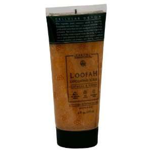 Earth Therapeutics Loofah Exfoliating Scrub   Oatmeal & Honey 6oz 