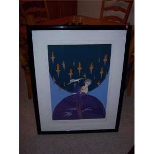  Erte Signed & Numbered Serigraph Limited Edition Freedom 