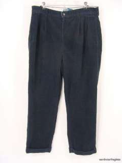 mens Polo Ralph Lauren Midnight Navy Blue Corduroy Pants Cords nice 