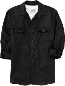   Mens Surplus Roll Sleeve Button Down Long Sleeve Woven Shirts  
