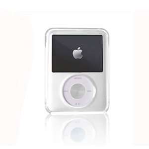 APPLE IPOD NANO 3 3rd Generation Clear Hard Plastic Snap On Protective 