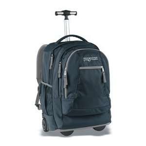  JanSport Driver 8 Wheeled Backpack in Deep Navy 
